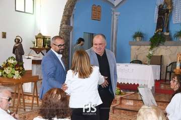 Misa y procesión religiosa en Cazadores/Francisco Javier Santana.